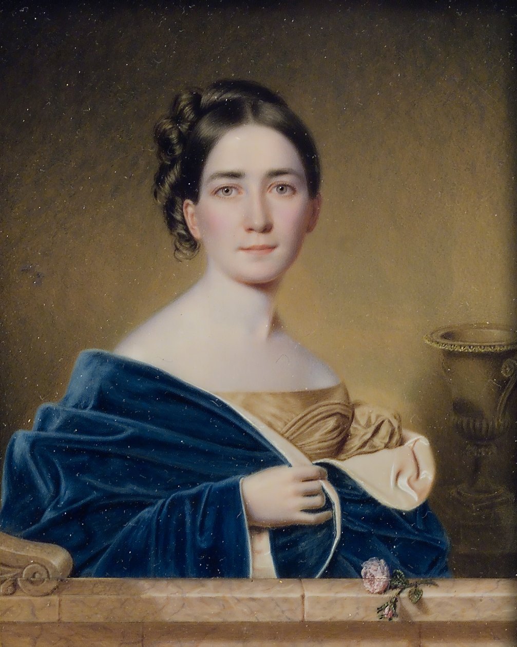 约翰-伍德-道奇夫人玛丽-路易丝-道奇，1836年。 作者 约翰·伍德·道奇