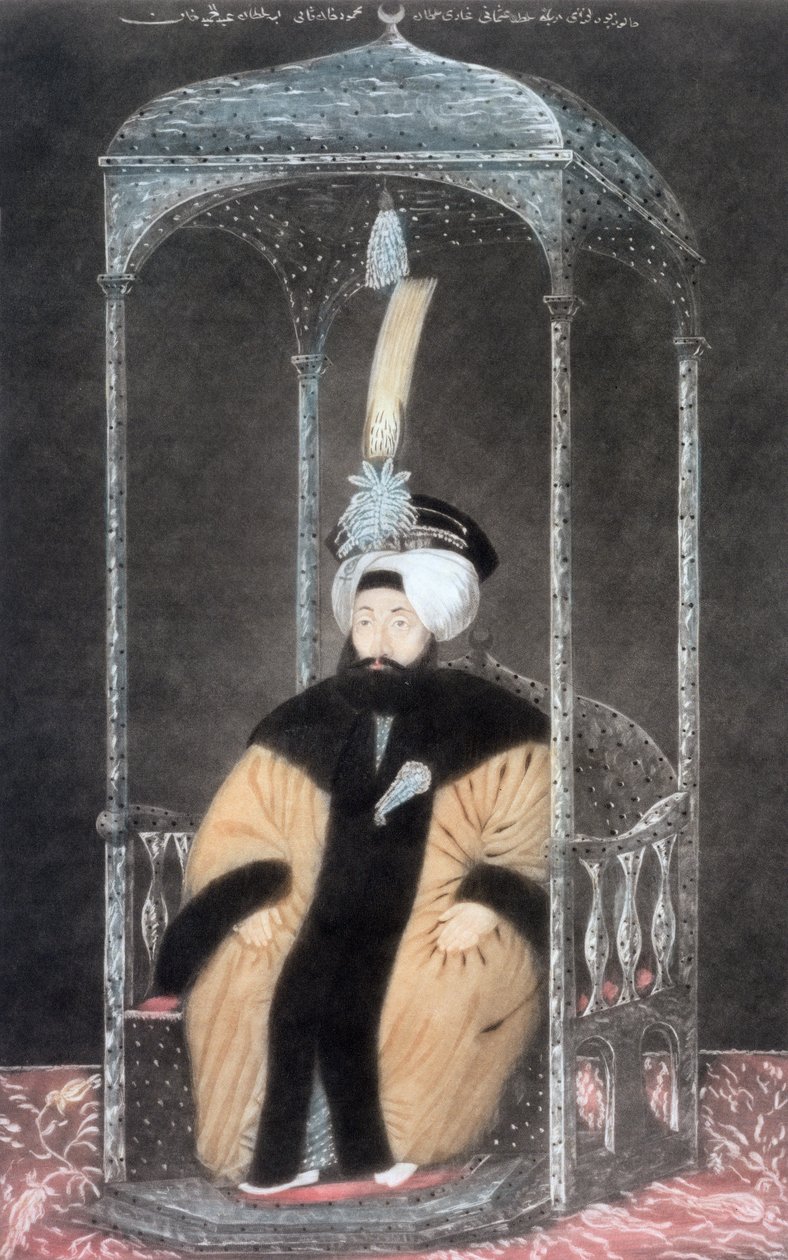 马哈茂德二世，奥斯曼帝国皇帝，1808年 作者 约翰·杨