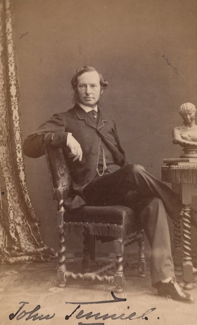 [John Tenniel], 1860年代。 作者 约翰和查尔斯·沃特金斯