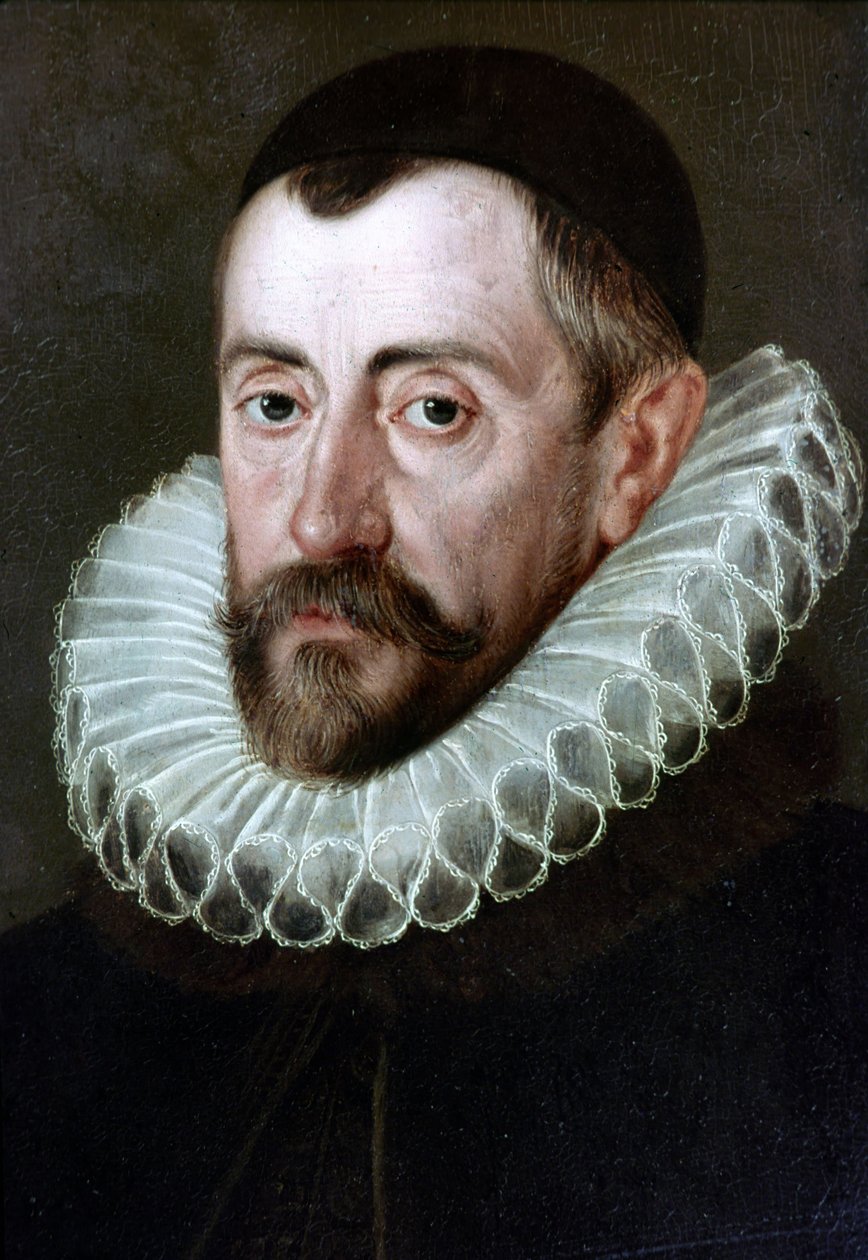 弗朗西斯-沃尔辛厄姆爵士（1532-1590），英国政治家（J.de Critz的画作），伦敦国家肖像馆 作者 约翰·德·克里茨