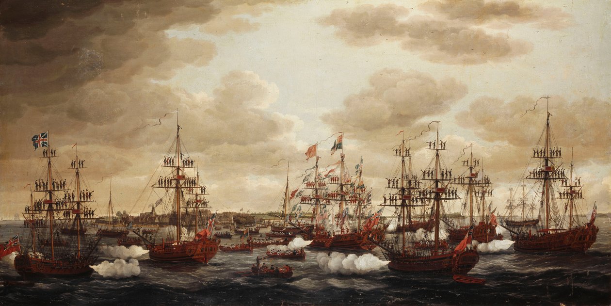1761年，1762年，夏洛特公主在哈里奇登陆 作者 约翰·克里夫利
