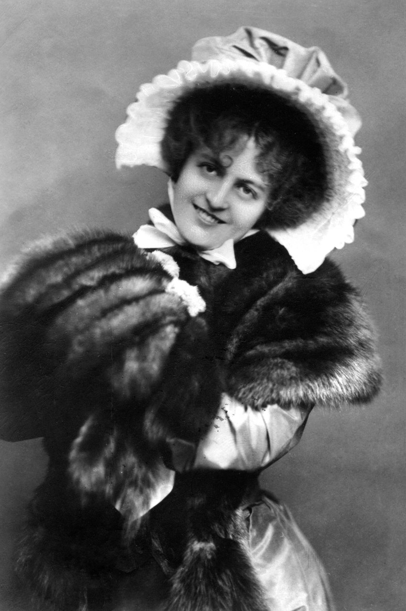 Marie Studholme 1875-1930，英国女演员，1904年。 作者 约翰斯顿和霍夫曼