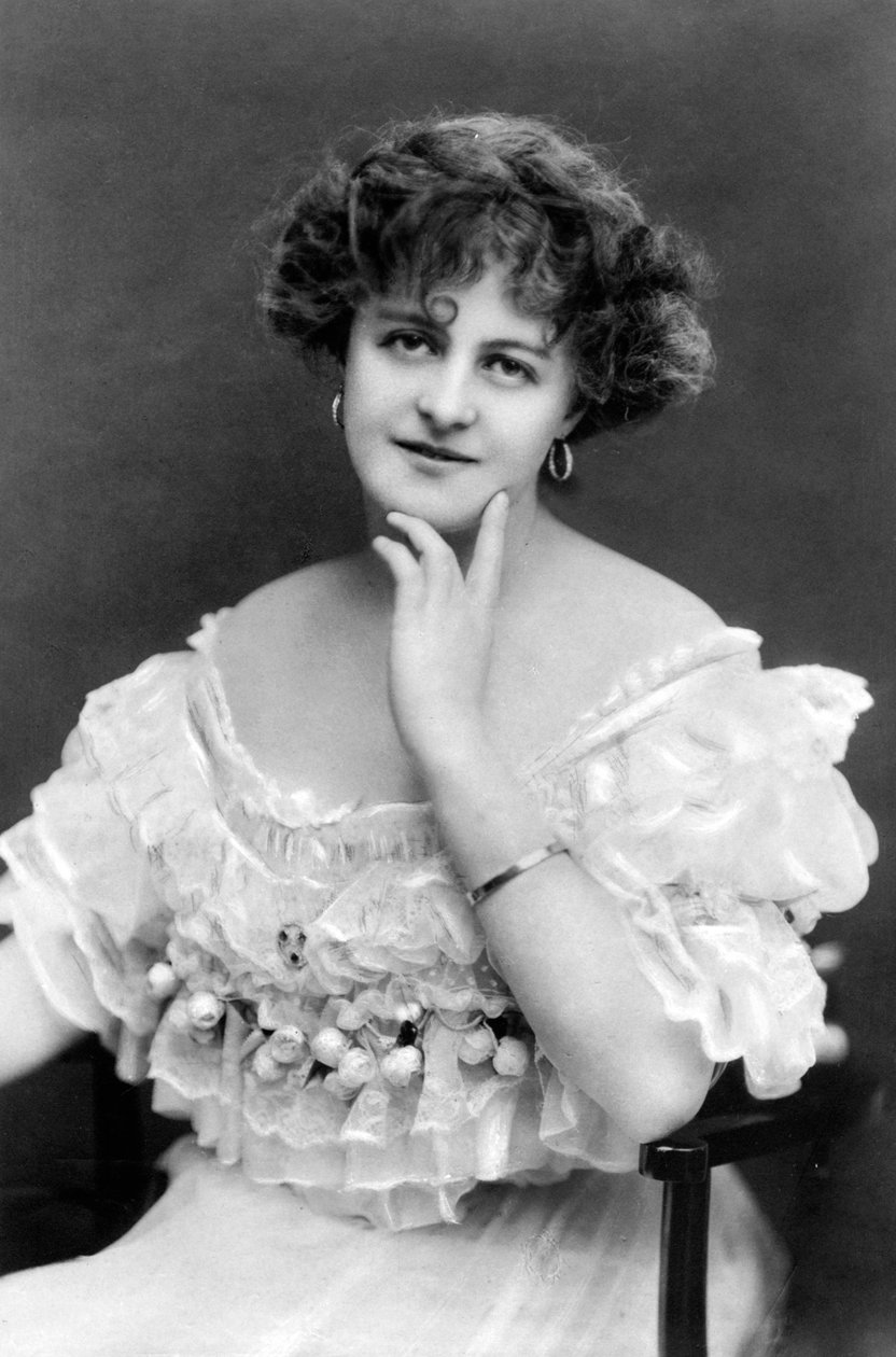 Marie Studholme 1875-1930，英国女演员，1900年代。 作者 约翰斯顿和霍夫曼