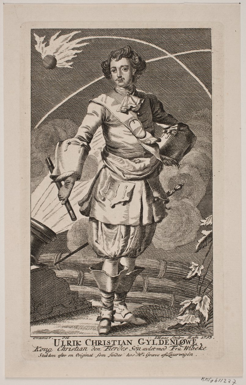 Ulrik Christian Gyldenløve 作者 乔纳斯·哈斯