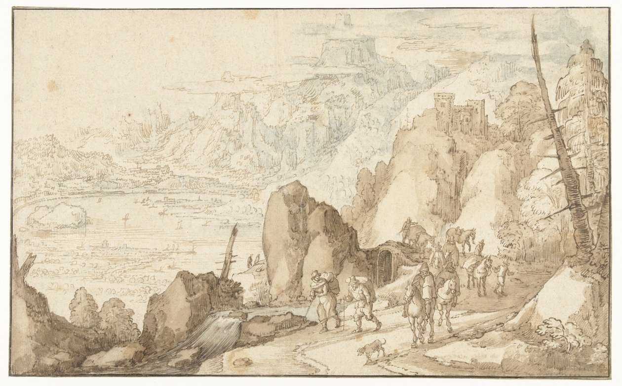 风景与旅人 作者 乔斯·德·莫珀 (II)