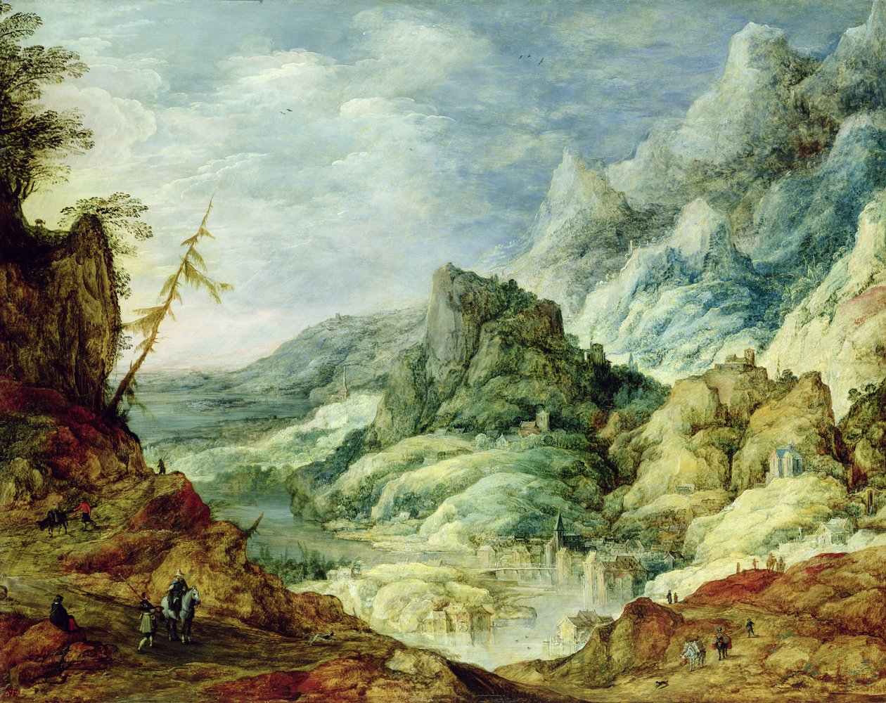 高山景观，c.1620 作者 Joos或Josse de Momper