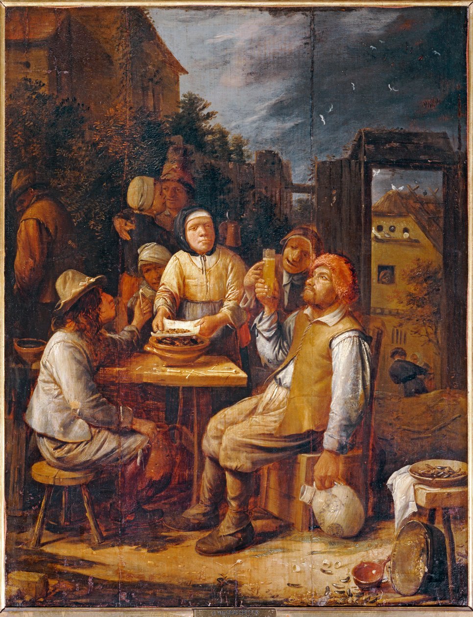 Les Mangeurs de moules - 吃贻贝的人... 作者 乔斯·范·克雷斯贝克