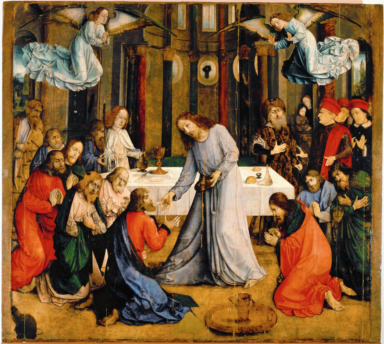  作者 乔斯·范·根特（Joos van Gent）（1460年75）