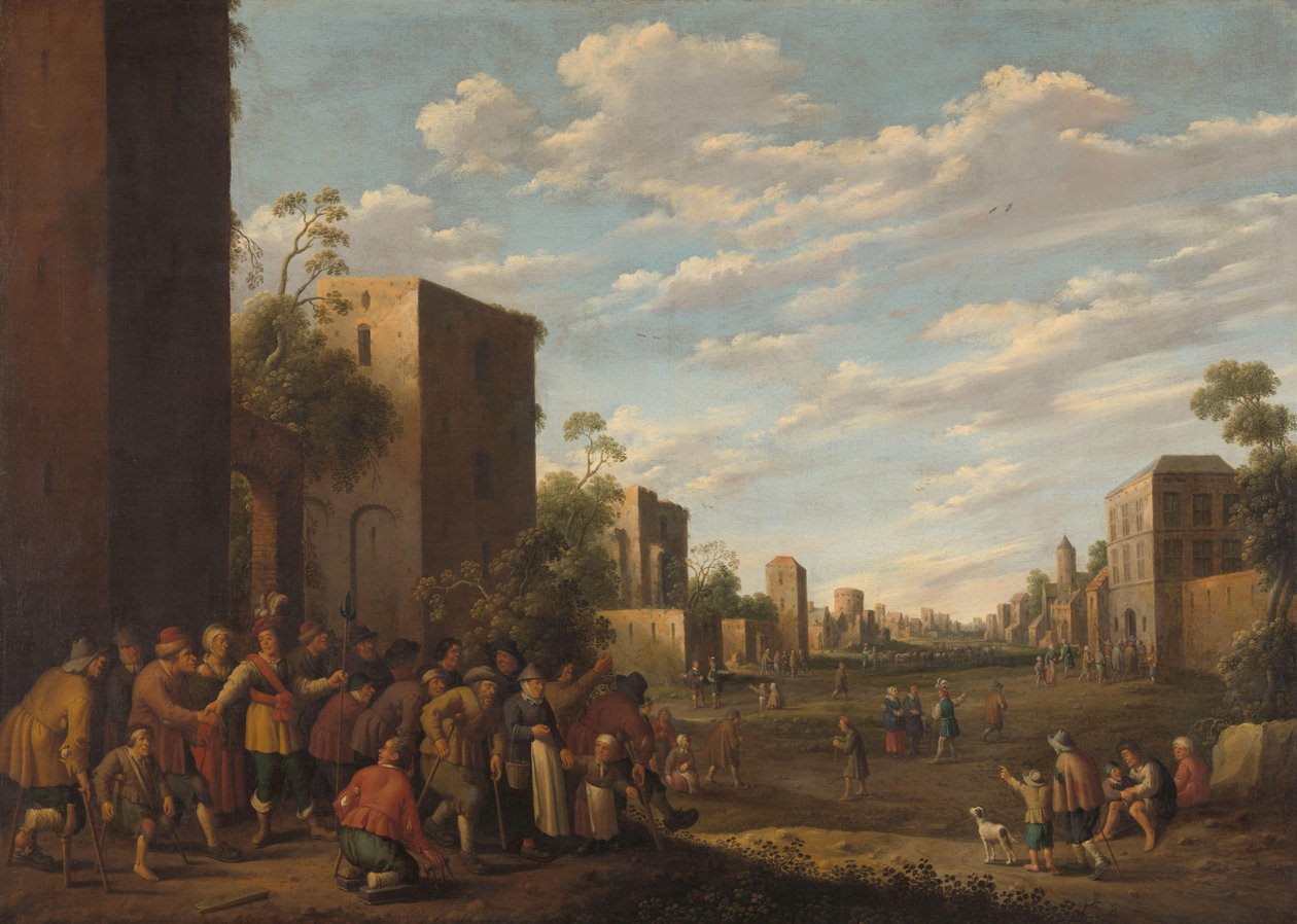 为穷人提供住房 作者 Joost Cornelisz Droochsloot