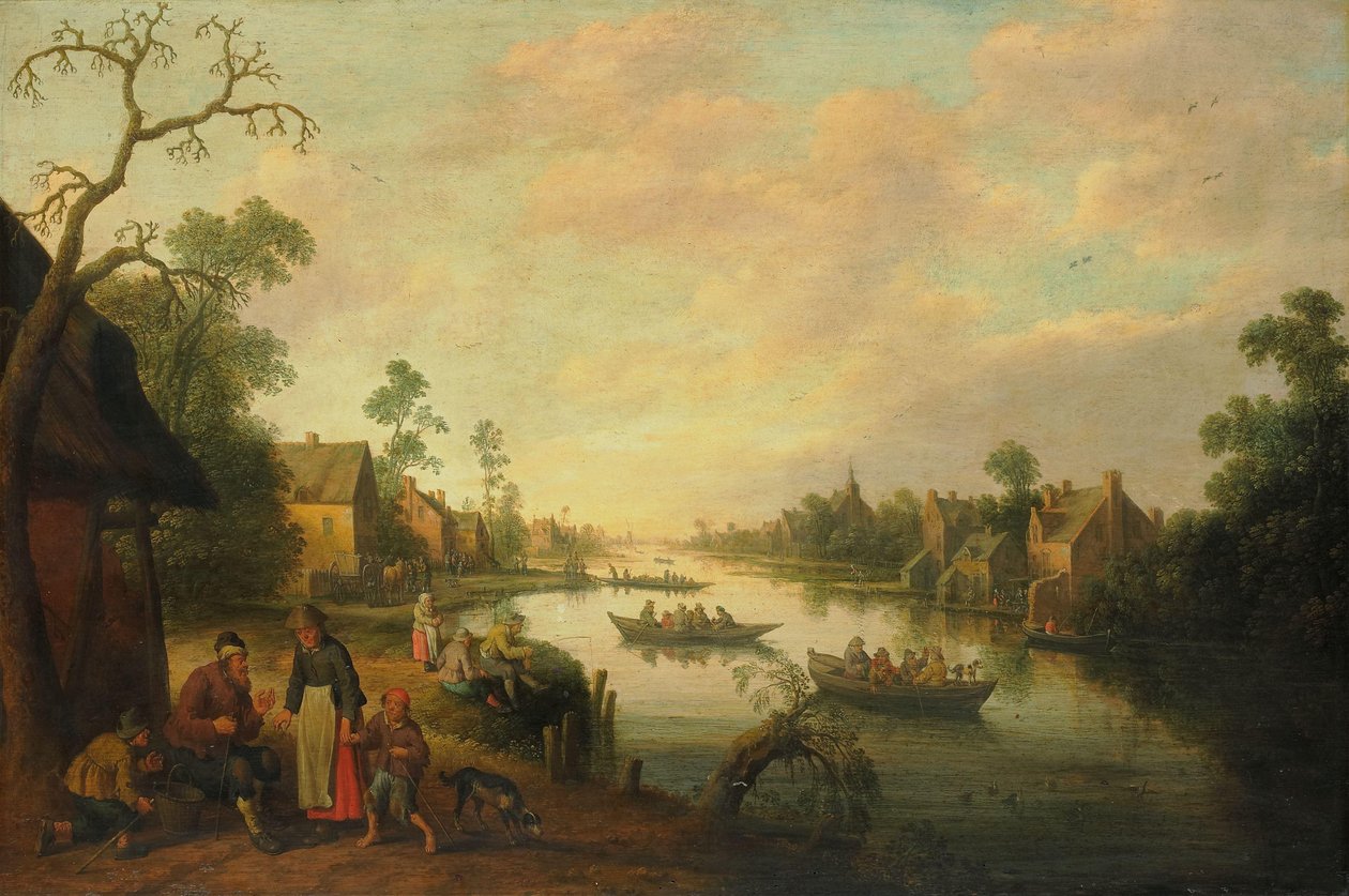 河景 作者 Joost Cornelisz Droochsloot