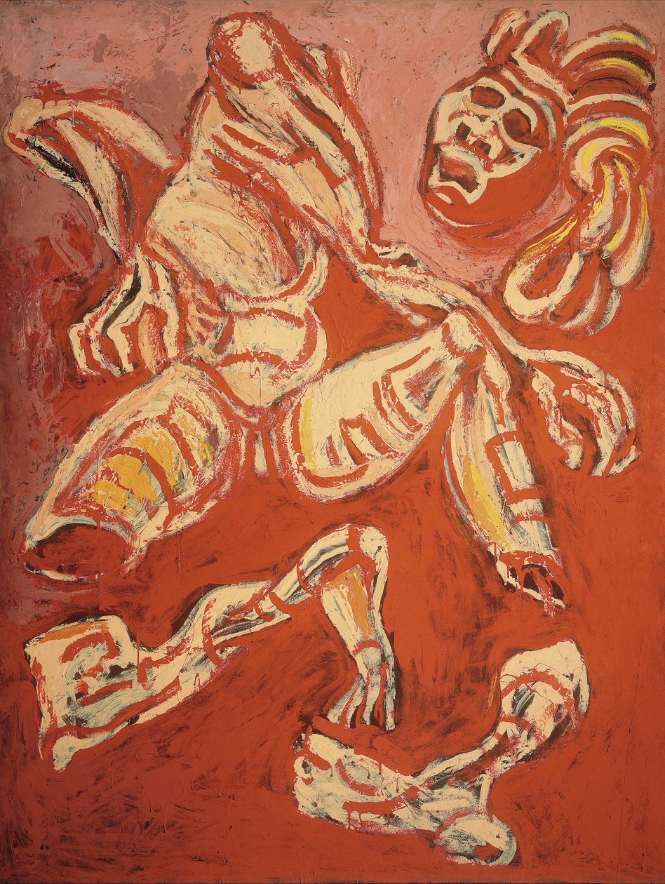 The Dismembered Man，来自Los teules系列 作者 何塞·克莱门特·奥罗斯科（JoséClemente Orozco）