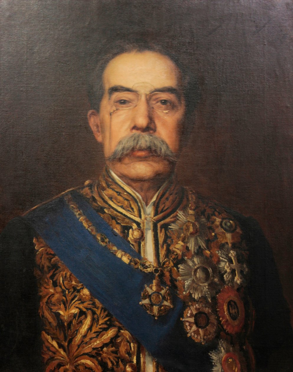 JoséLucianode Castro的肖像 作者 何塞·马尔霍亚（JoséMalhoa）
