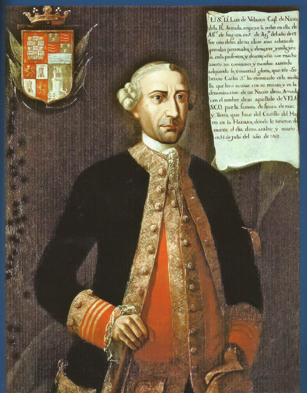 Luis Vicente de Velasco 作者 何塞·尼古拉斯·德·埃斯卡莱拉