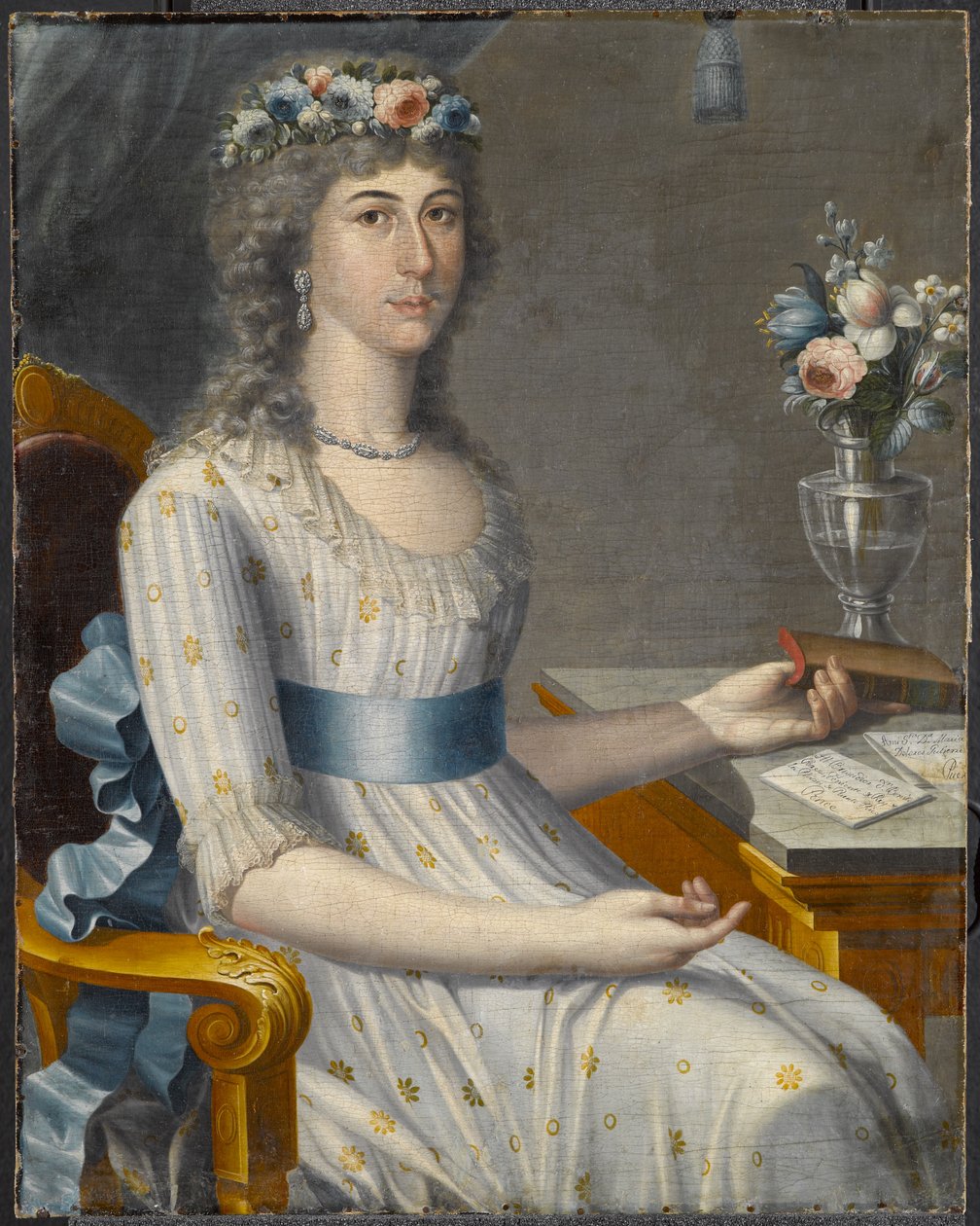 DoñaMaríadelosDoloresGutiérrezdelMazoyPérez，c.1796 作者 乔斯·坎佩切