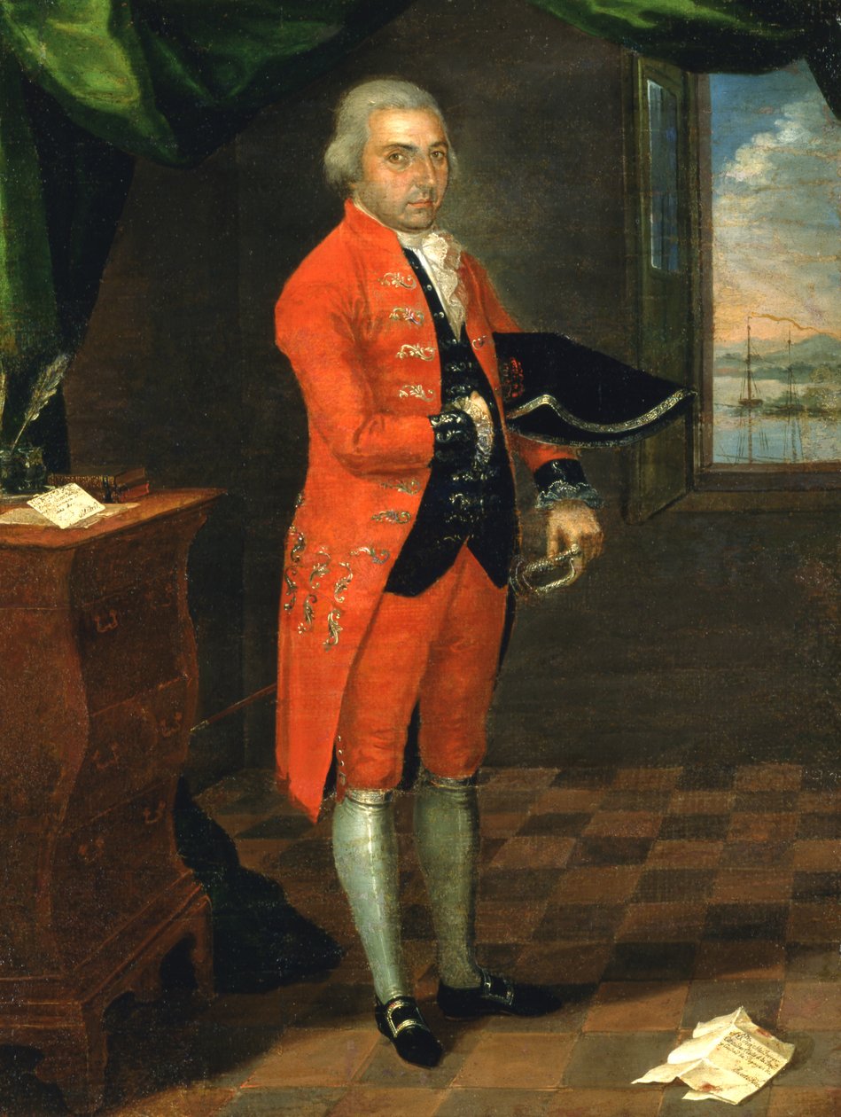 Don Jose Mas Ferrer，约1795年。 作者 乔斯·坎佩切