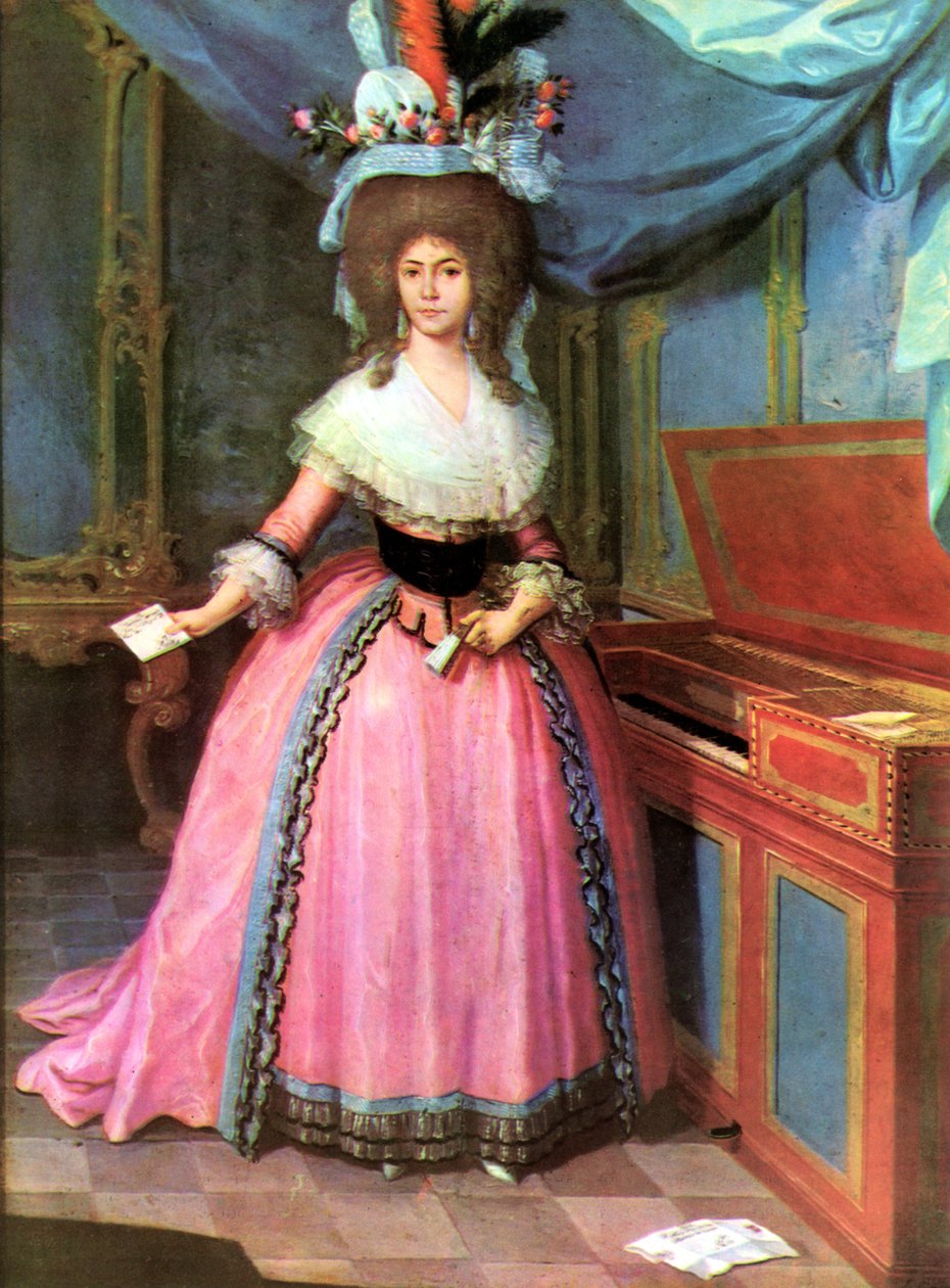 西班牙文：Doña Maria Dolores Martinez de Carvajal 作者 乔斯·坎佩切