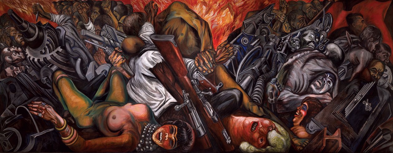 Catharsis, 1935. 作者 何塞·克莱门特·奥罗斯科（JoséClemente Orozco）