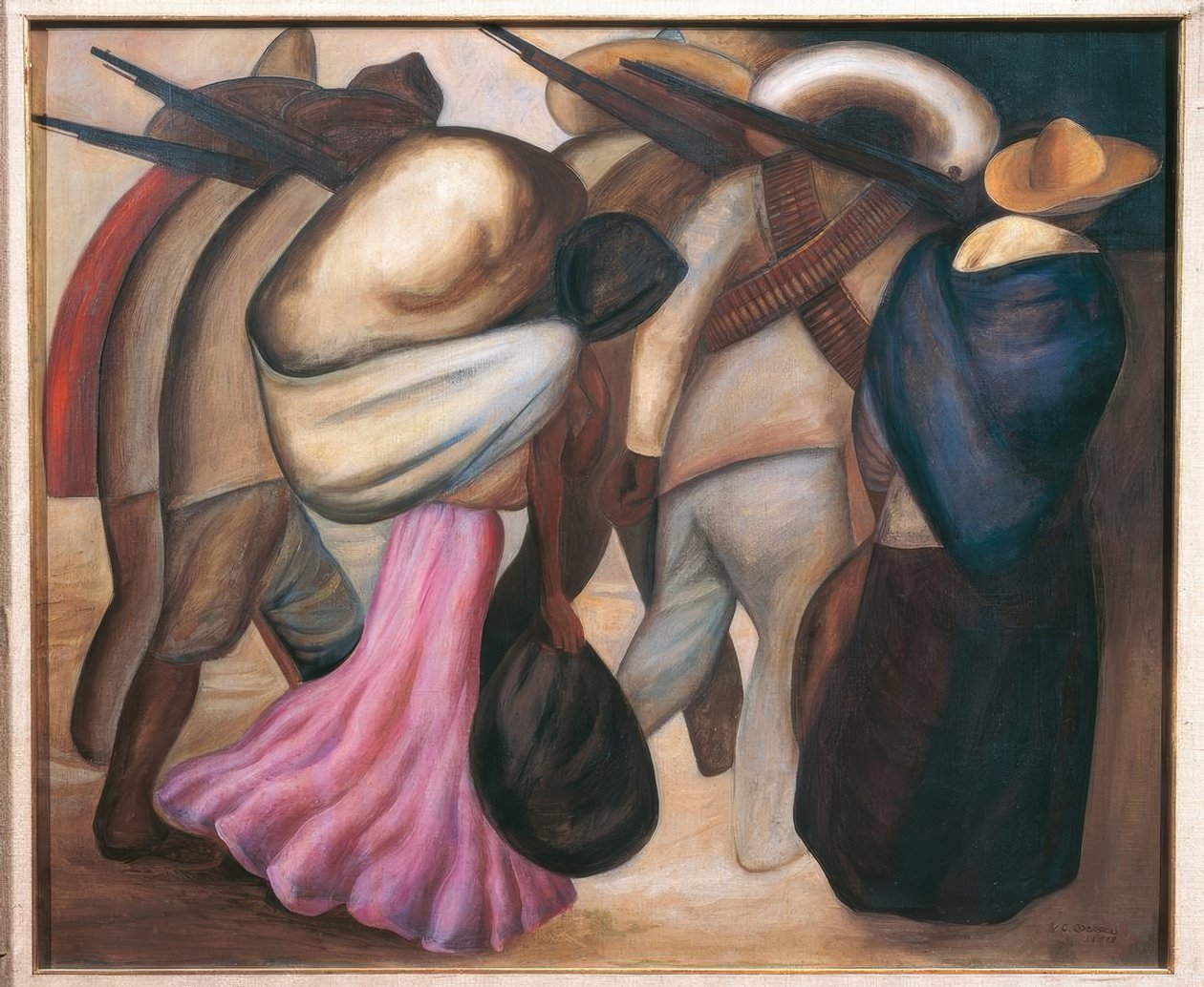 Soldat des 20. Jahrhunderts 作者 何塞·克莱门特·奥罗斯科（JoséClemente Orozco）