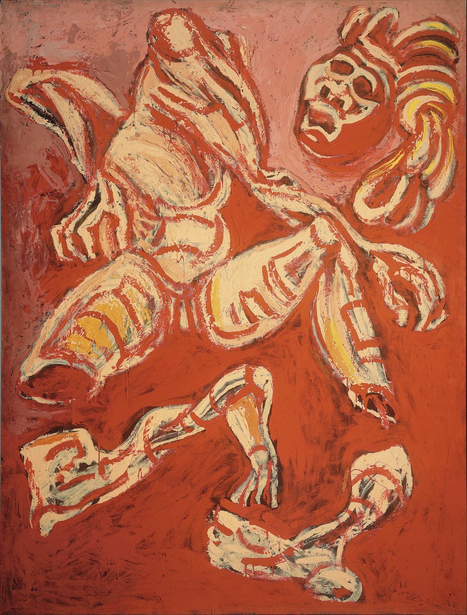 肢解的人，来自Los teules系列 作者 何塞·克莱门特·奥罗斯科（JoséClemente Orozco）