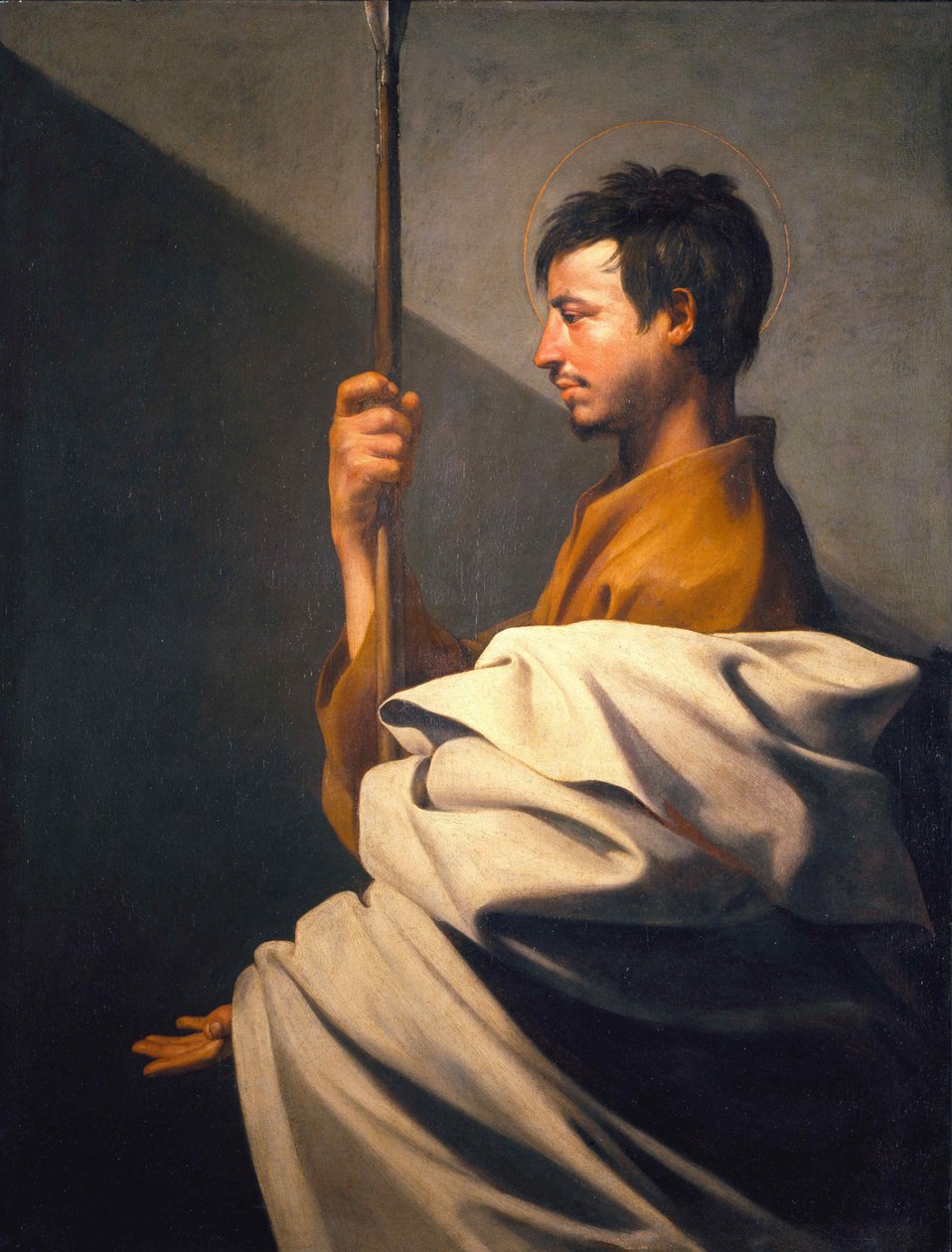 圣托马斯宗徒，约1612年。 作者 何塞·里贝拉·德