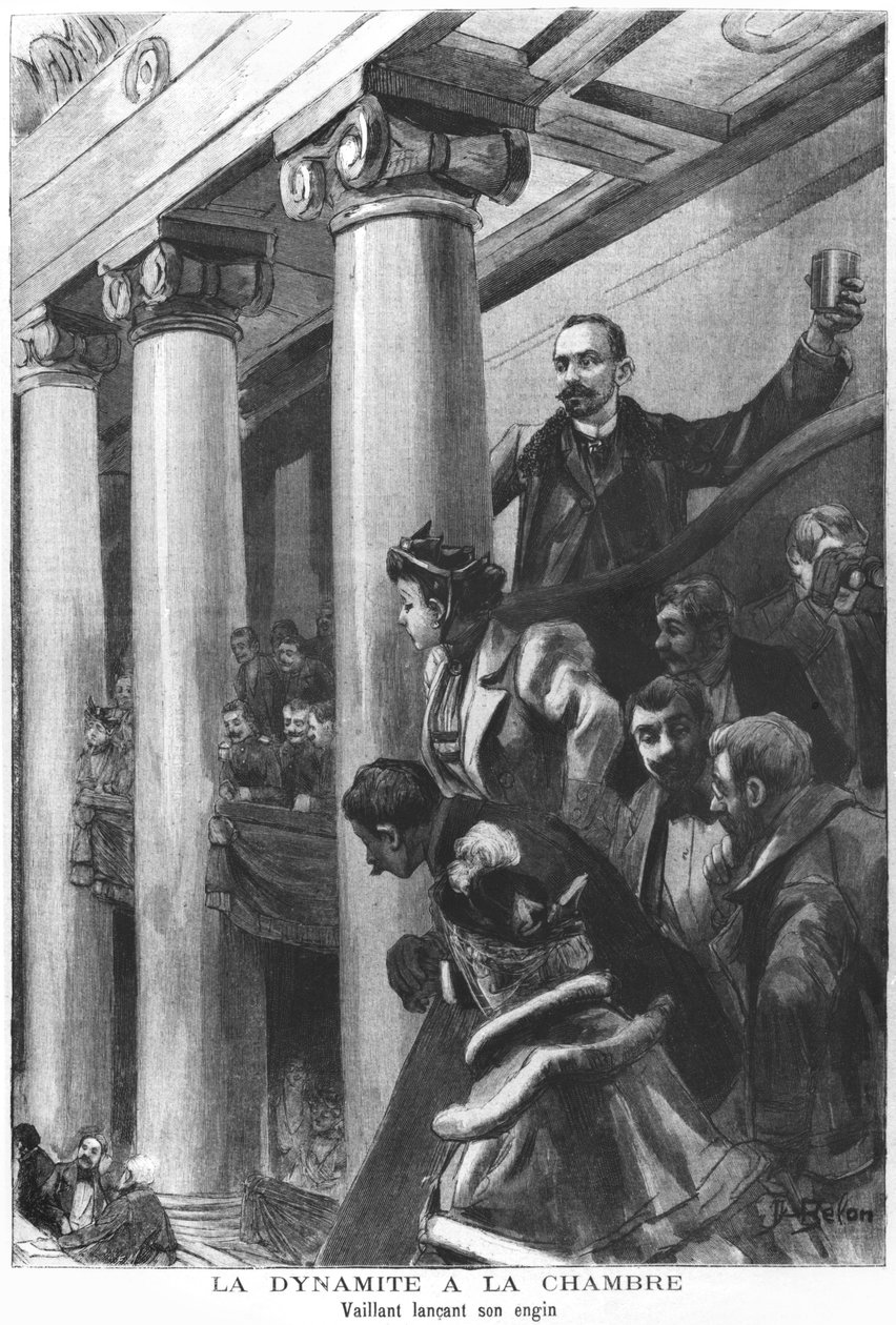 1893年12月，巴黎的众议院爆炸炸药爆炸 作者 何塞·贝伦