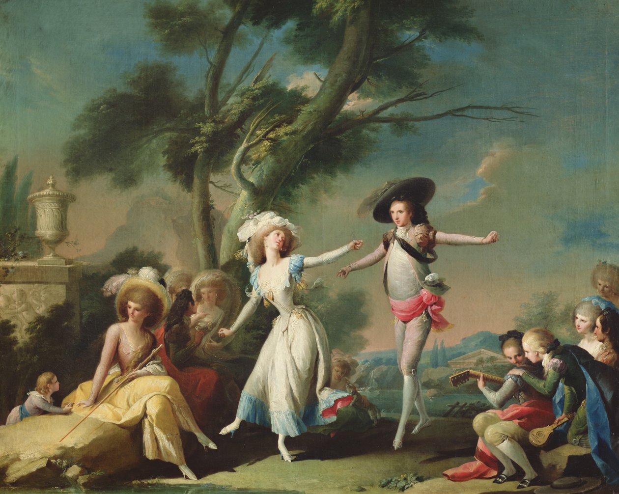 跳舞Bolero，1790年 作者 何塞·卡马龙