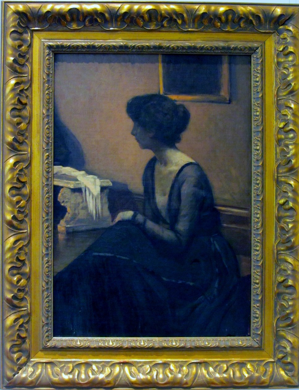 Eugenia Huici，画家的妻子 作者 何塞·托马斯·埃拉祖里兹