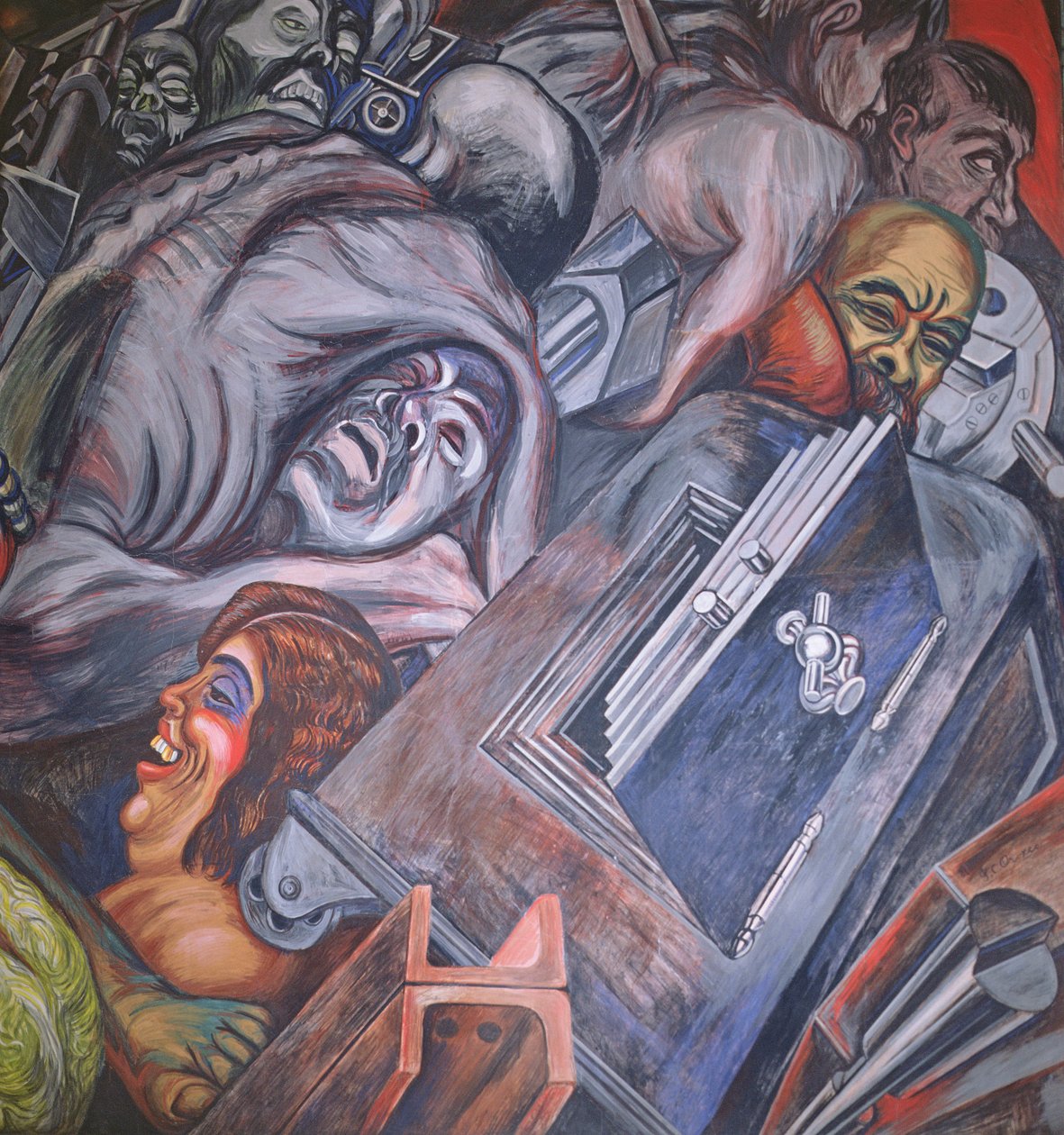 导泻 作者 何塞·克莱门特·奥罗斯科（JoséClemente Orozco）