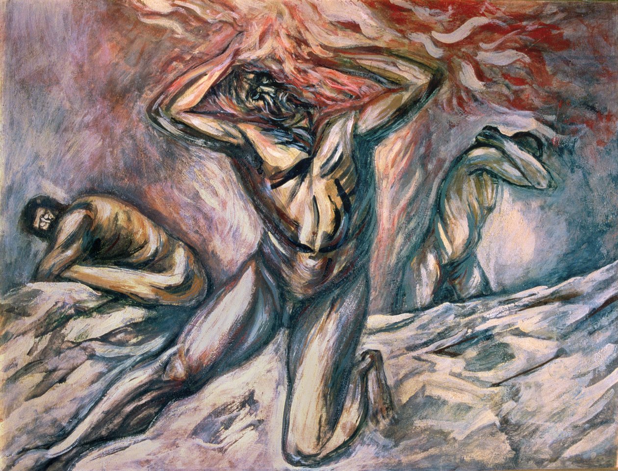 普罗米修斯 作者 何塞·克莱门特·奥罗斯科（JoséClemente Orozco）