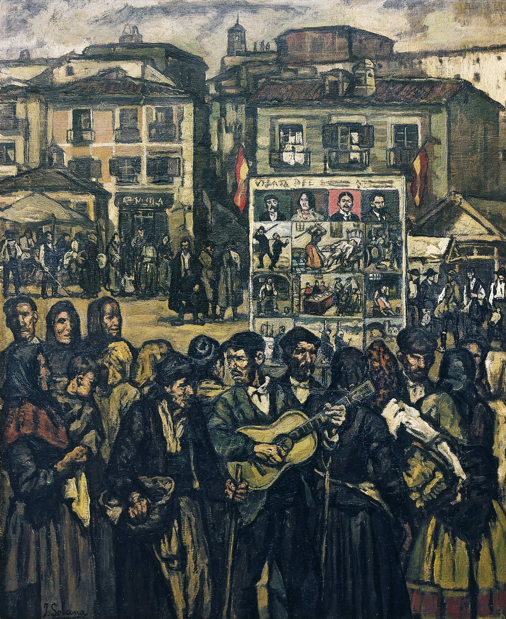 古铁雷斯-索拉纳，何塞（1886-1945 年）。约 1920 年。(78 x 64 厘米）。布面油画。私人收藏 作者 何塞·古铁雷斯·索拉纳