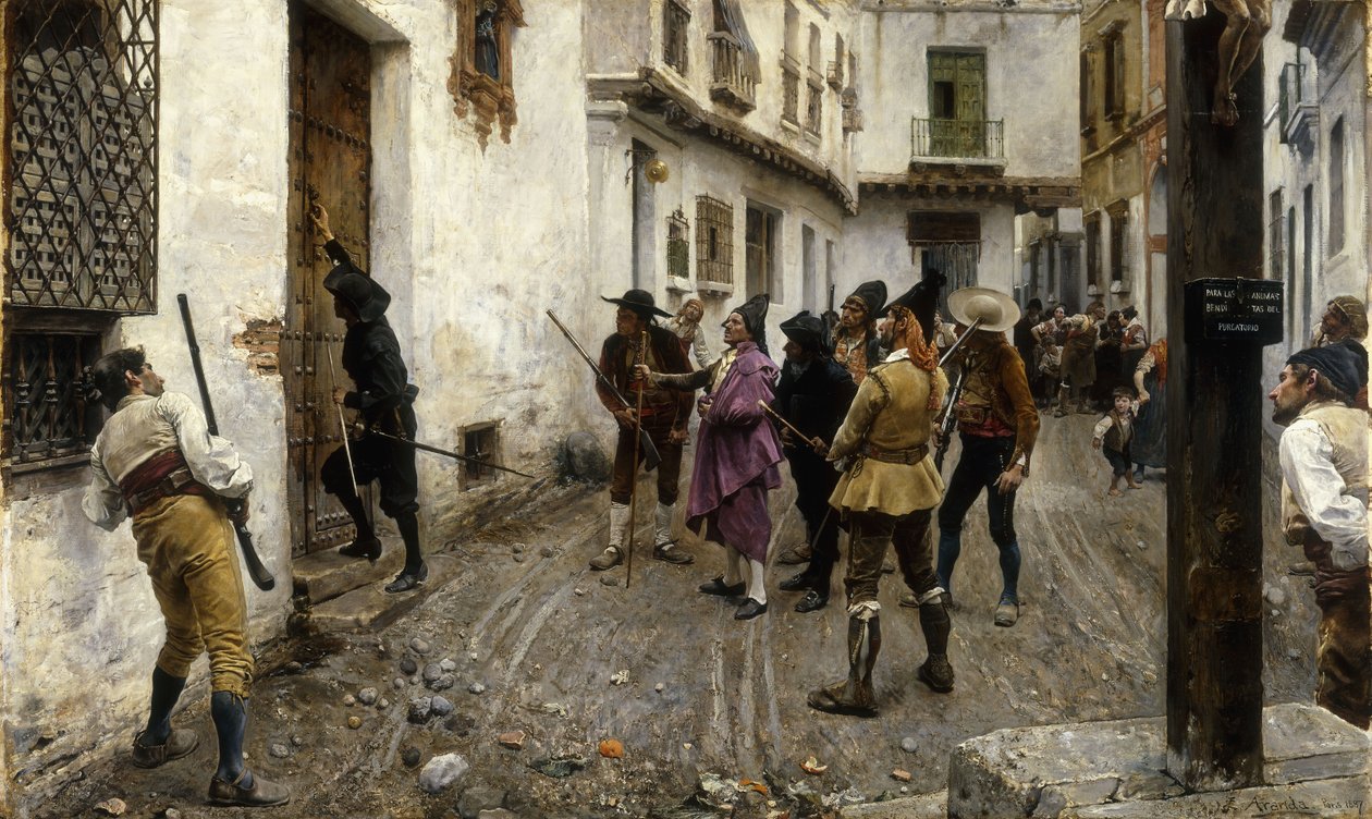 正义盛行，1887年 作者 何塞·希门尼斯·阿兰达