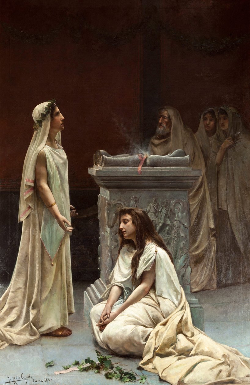 学术艺术：《女神像》 par Rico Cejudo, Jose (1864-1943) 作者 何塞·里科（Jose Rico y Cejudo）