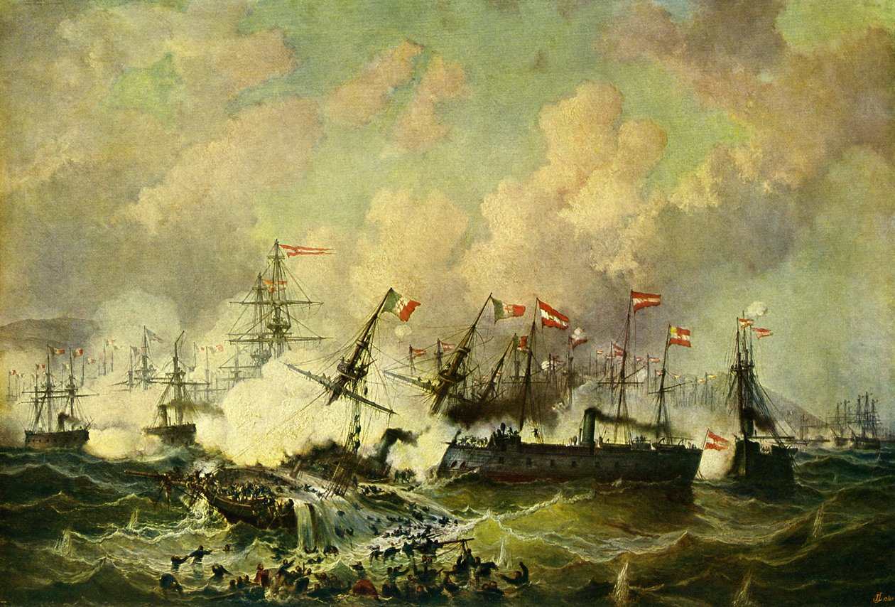 1866年7月20日利萨的海战 作者 约瑟夫·卡尔·伯特霍尔德·普特纳