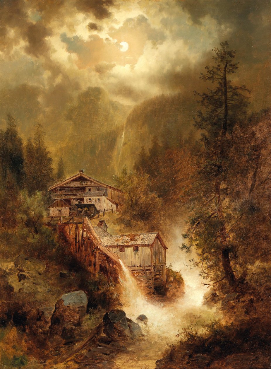接近高山风暴 作者 约瑟夫·托马