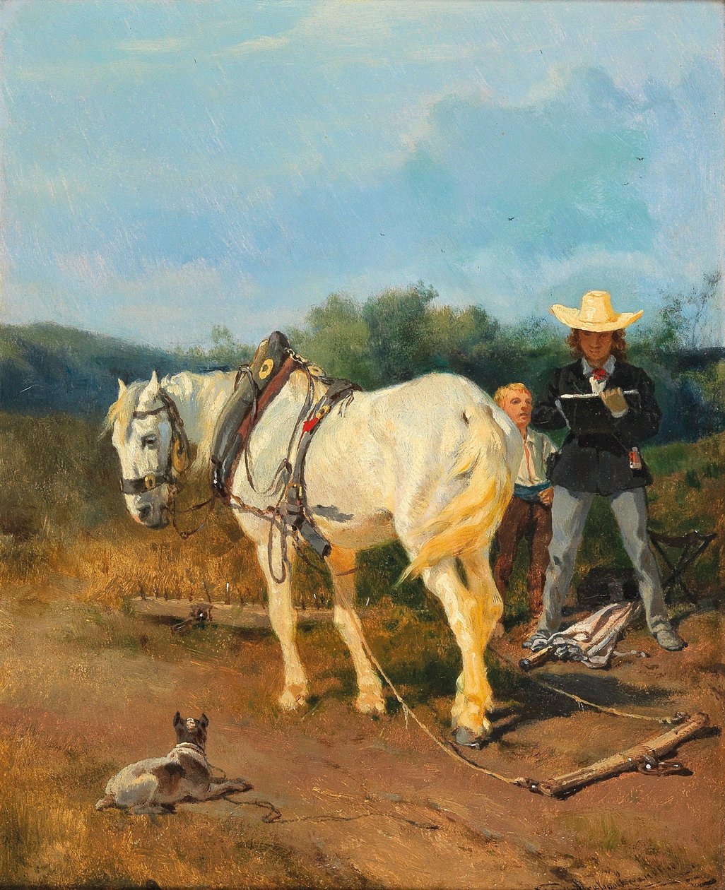画家 作者 Josef Anton Strassgschwandtner