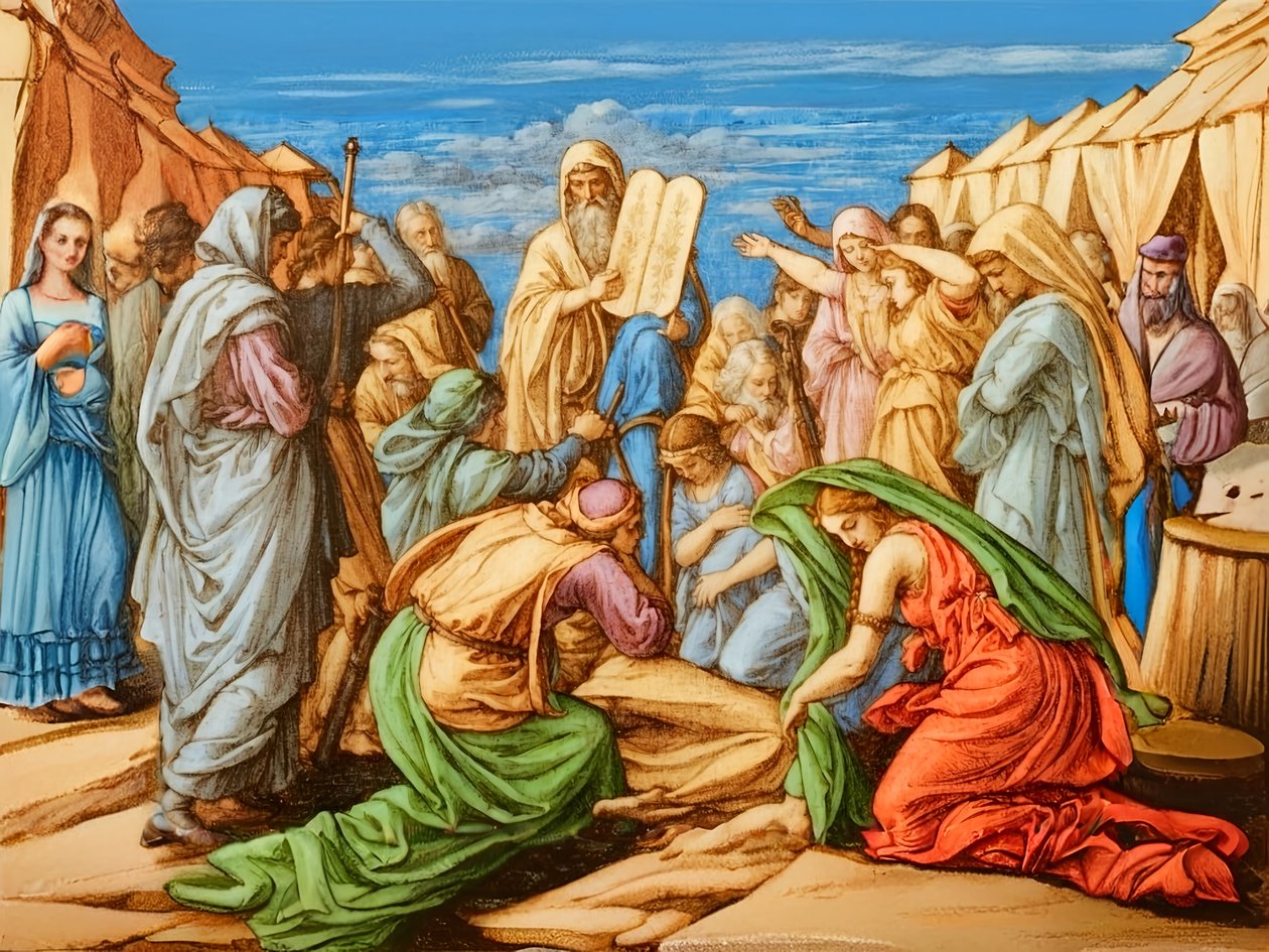 A2_Exodus_14_Ten Commandments 2 作者 约瑟夫·约翰·迈克尔