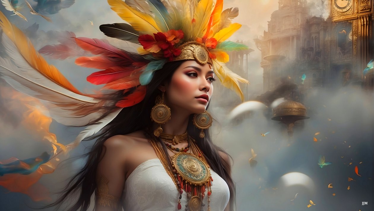 Dreamcore-气喘吁吁 timeless_native american-02 作者 约瑟夫·约翰·迈克尔