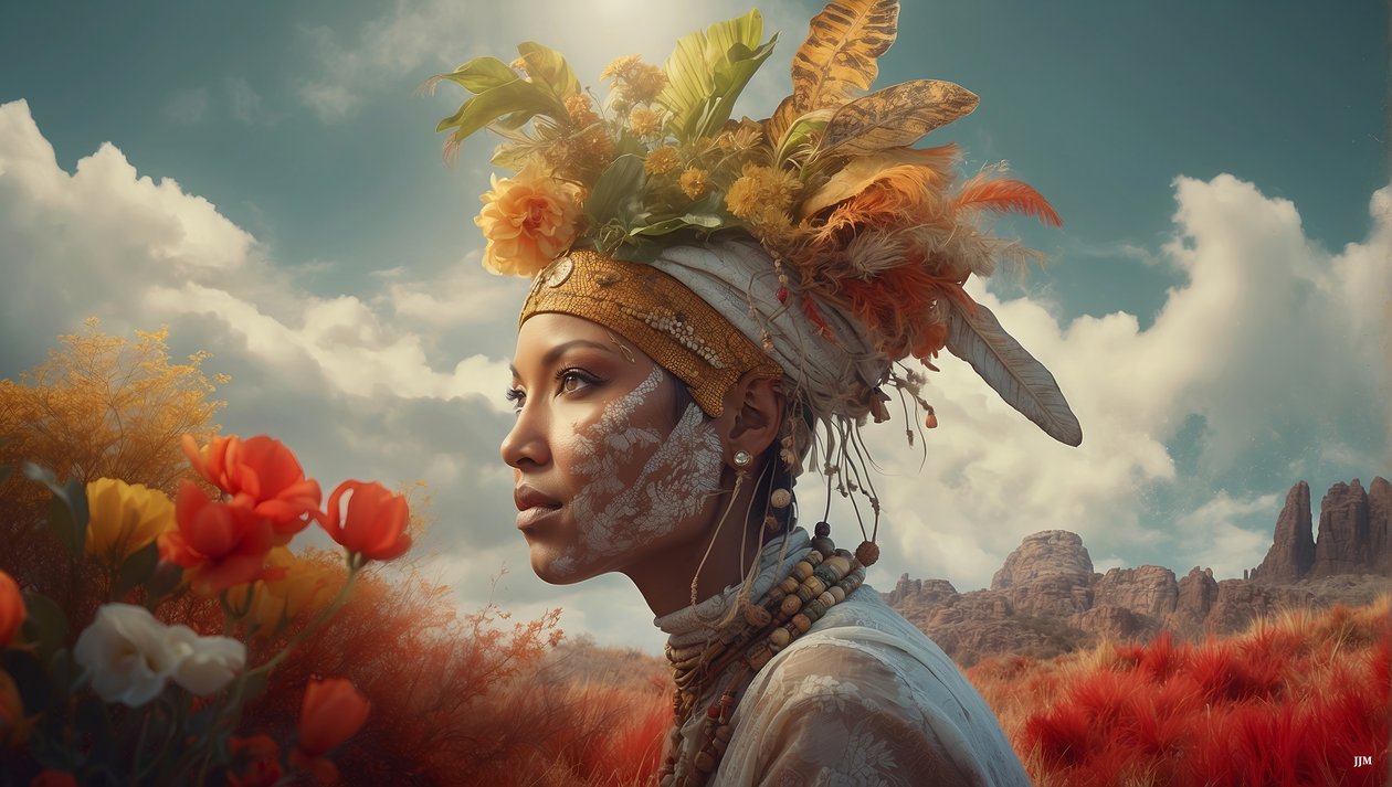 Dreamcore_dreamlike_scene-Aborigines_01 作者 约瑟夫·约翰·迈克尔