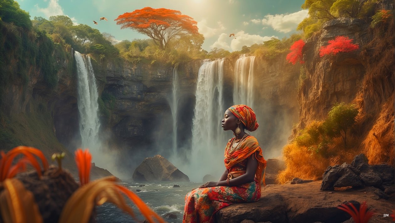 Dreamcore_dreamlike_scene-africa_04 作者 约瑟夫·约翰·迈克尔