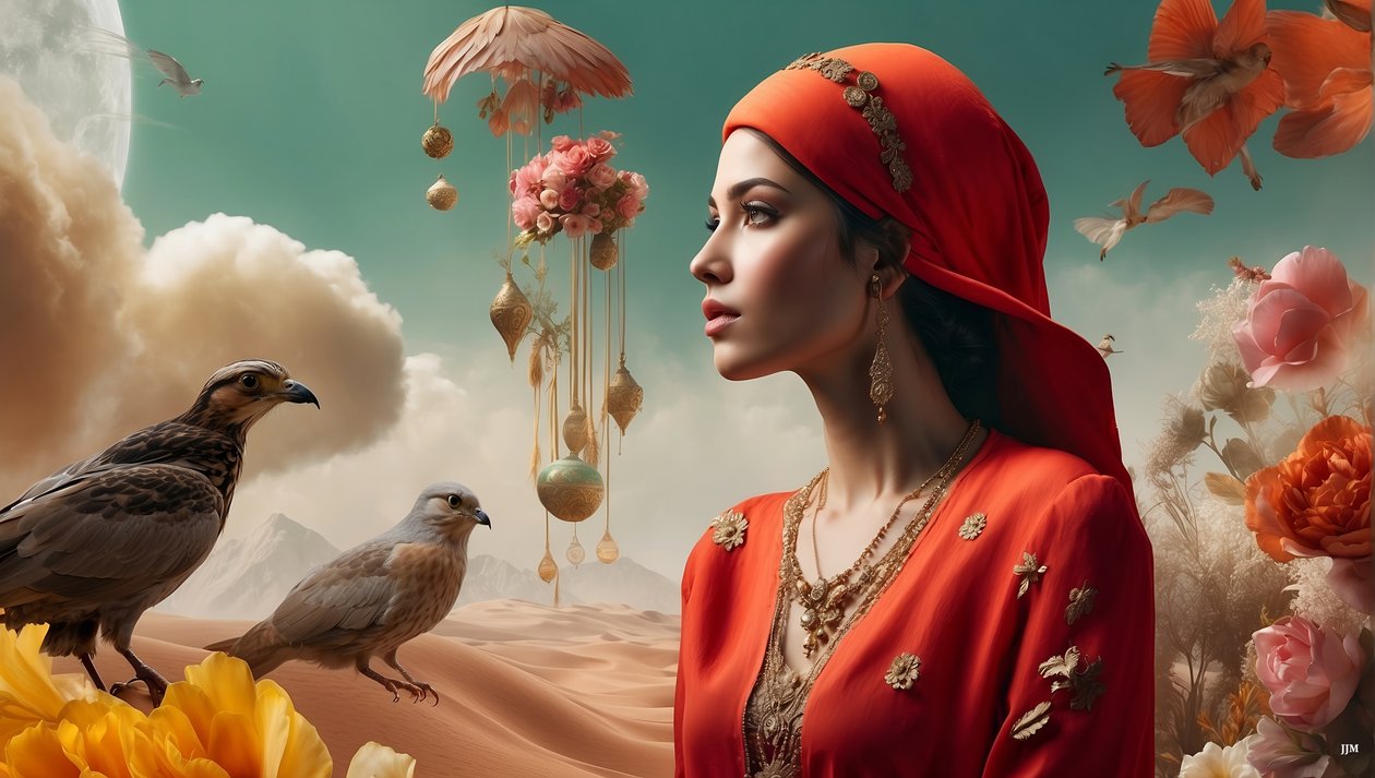 Dreamcore_dreamlike_scene-arabian_05 作者 约瑟夫·约翰·迈克尔