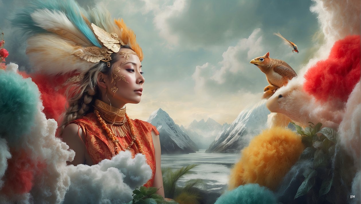 Dreamcore_dreamlike_scene-inuit_02 作者 约瑟夫·约翰·迈克尔