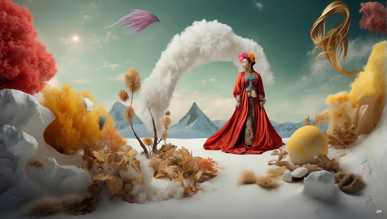 Dreamcore_dreamlike_scene-inuit_03 作者 约瑟夫·约翰·迈克尔