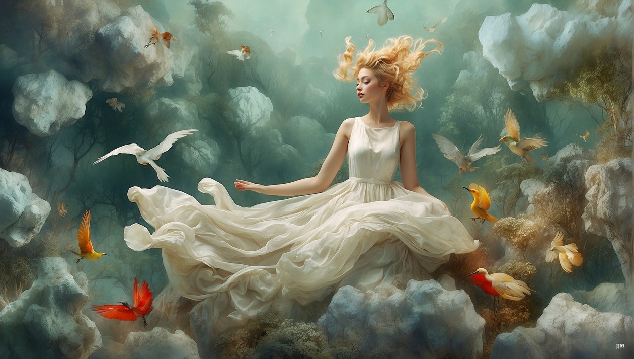 Dreamcore_dreamlike_scene-white_01 作者 约瑟夫·约翰·迈克尔