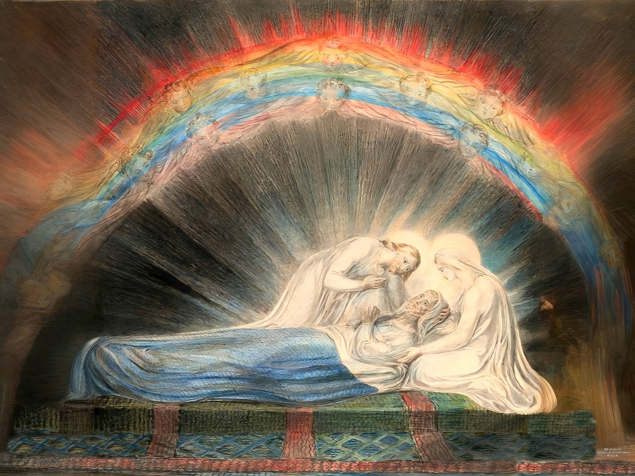 JJM-recreate_Blake-W_Der Tod des hl Joseph 作者 约瑟夫·约翰·迈克尔