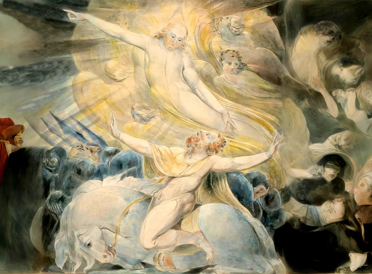 JJM-recreate_Blake-W_The Conversion of Saul（扫罗的皈依 作者 约瑟夫·约翰·迈克尔