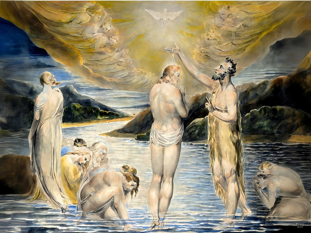 JJM-recreate_Blake-W_Die Taufe Christi 作者 约瑟夫·约翰·迈克尔