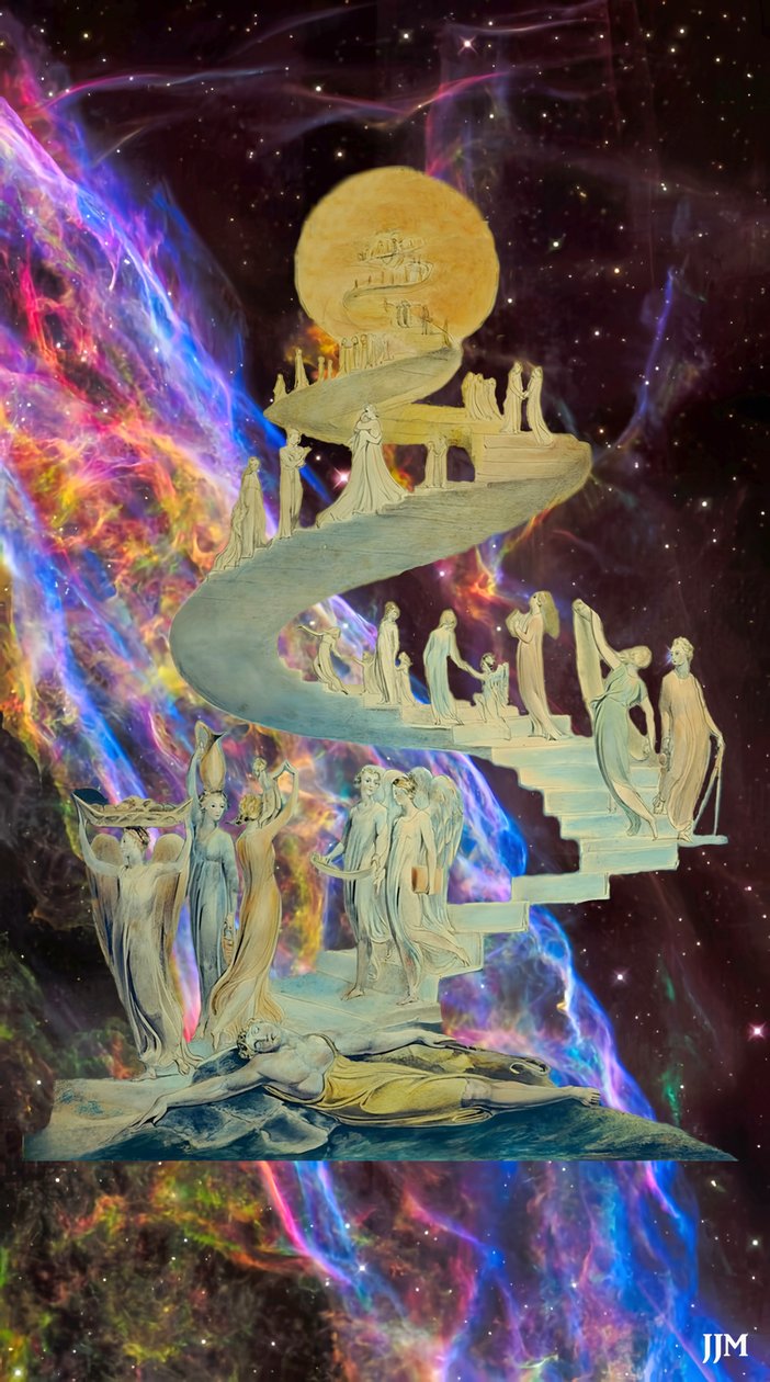 JJM-再现：Blake-W_Jakobs Traum+JWST 作者 约瑟夫·约翰·迈克尔