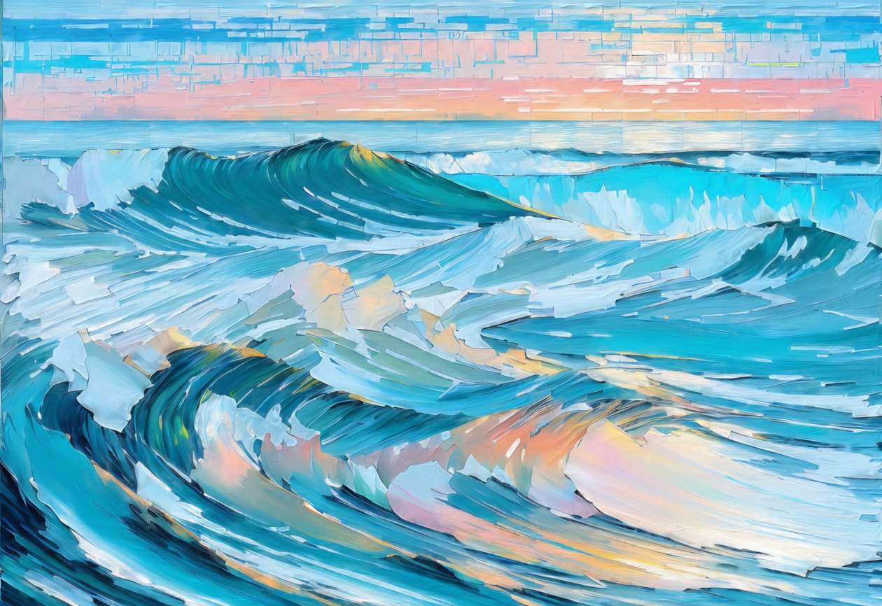 海浪_01 作者 约瑟夫·约翰·迈克尔
