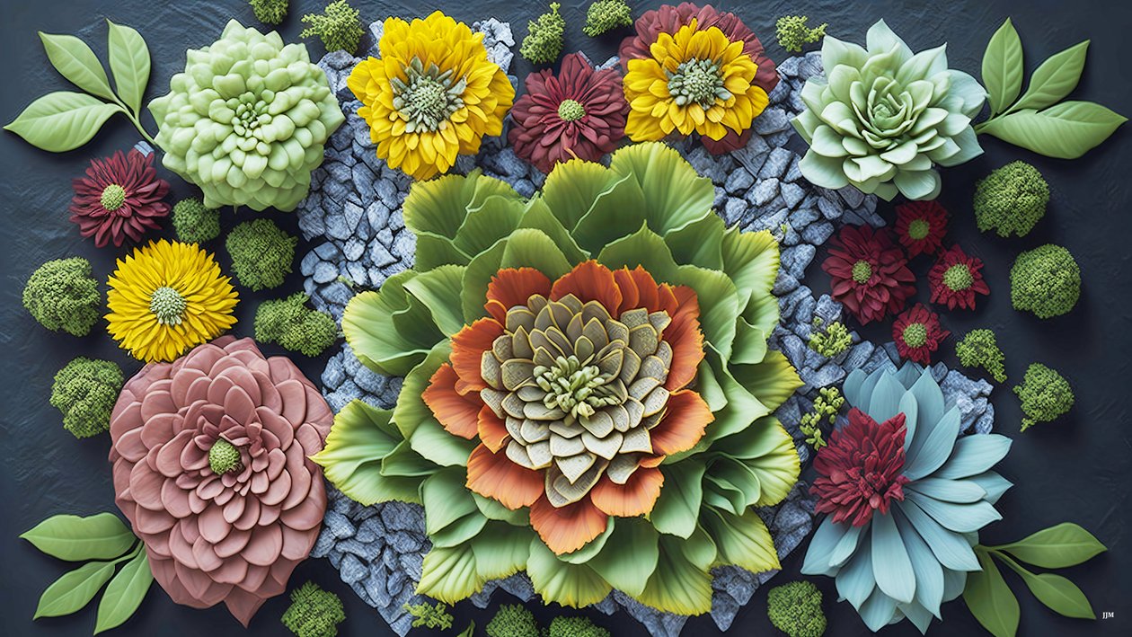 曼陀罗Kalanchoe 元素_01 作者 约瑟夫·约翰·迈克尔
