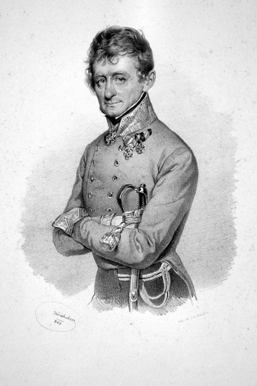 Franz Georg Dominik von Waldstätten Litho 作者 约瑟夫·克里胡伯（Josef Kriehuber）